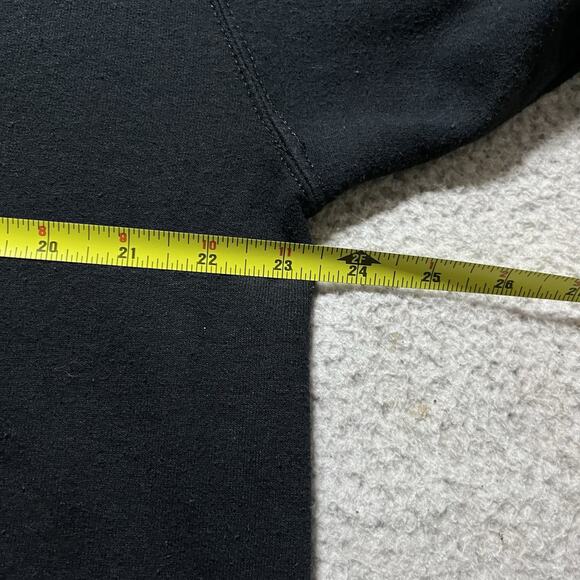 Iowa Hawkeyes Sweatshirt Mens Large Black Crewneck Vintage Jerzees Pullover - Picture 8 of 9